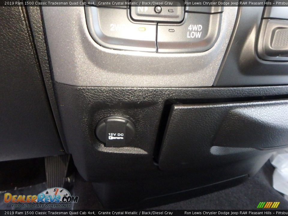 2019 Ram 1500 Classic Tradesman Quad Cab 4x4 Granite Crystal Metallic / Black/Diesel Gray Photo #19