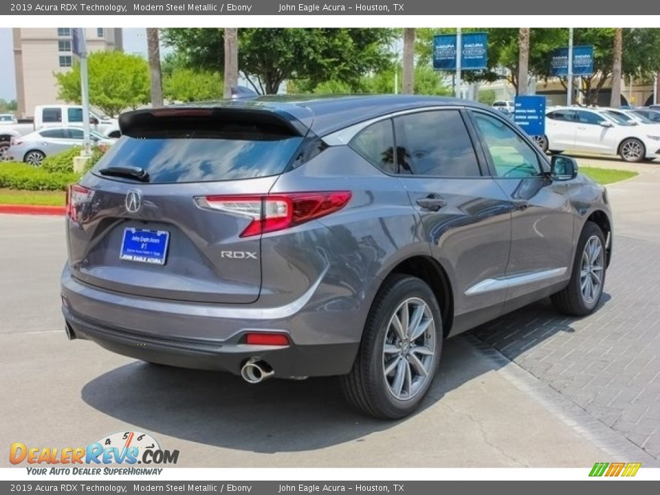 2019 Acura RDX Technology Modern Steel Metallic / Ebony Photo #7