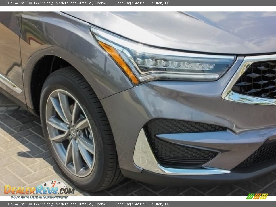 2019 Acura RDX Technology Modern Steel Metallic / Ebony Photo #10