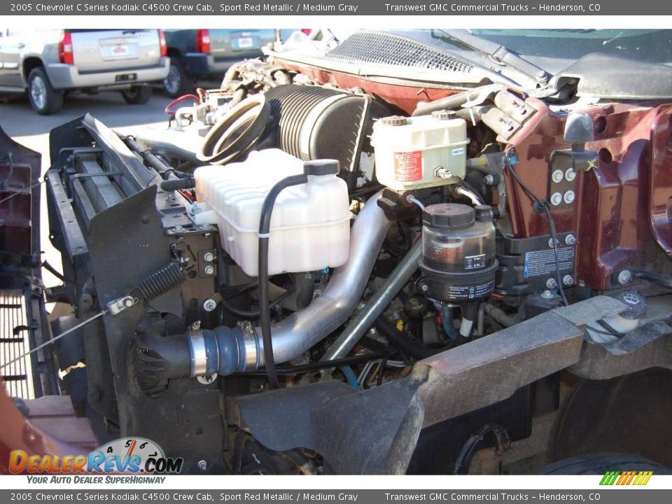 2005 Chevrolet C Series Kodiak C4500 Crew Cab Sport Red Metallic / Medium Gray Photo #22