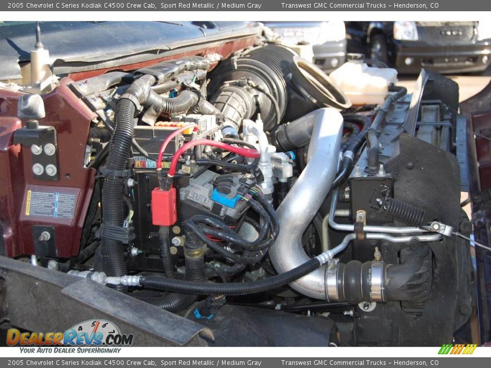 2005 Chevrolet C Series Kodiak C4500 Crew Cab Sport Red Metallic / Medium Gray Photo #23