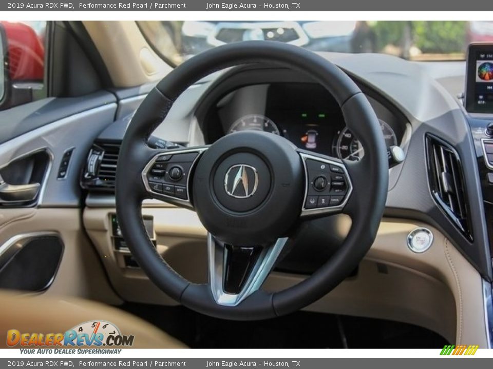2019 Acura RDX FWD Performance Red Pearl / Parchment Photo #31