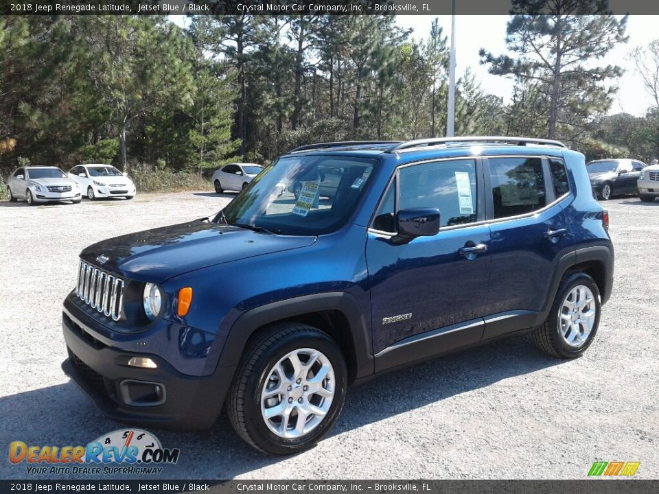 2018 Jeep Renegade Latitude Jetset Blue / Black Photo #1