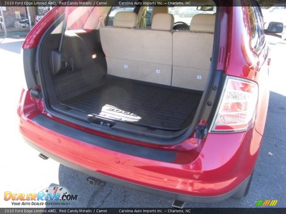 2010 Ford Edge Limited AWD Red Candy Metallic / Camel Photo #20