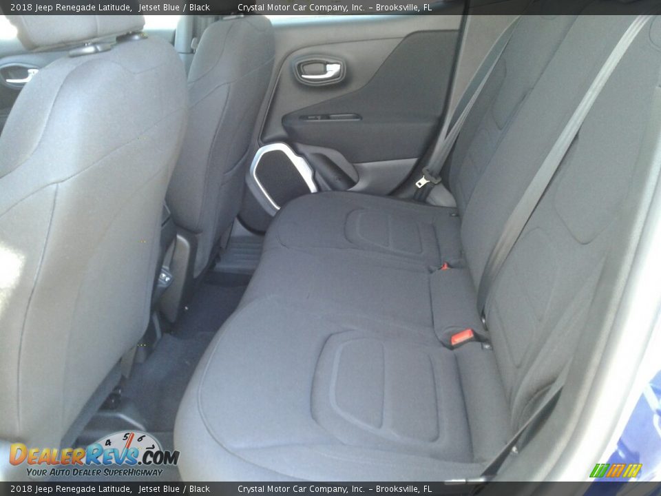 2018 Jeep Renegade Latitude Jetset Blue / Black Photo #10