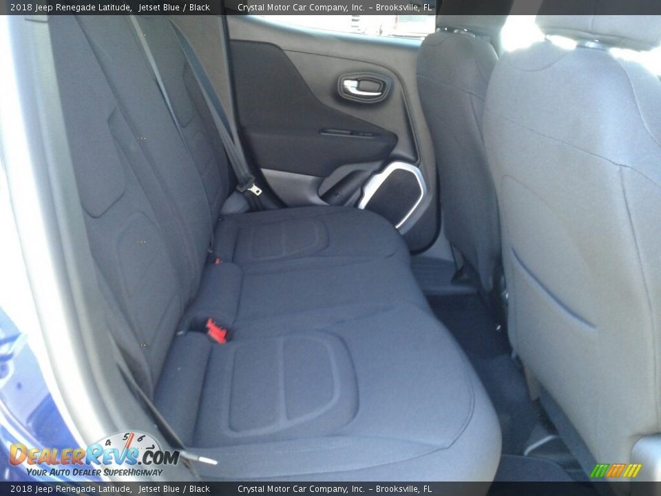 2018 Jeep Renegade Latitude Jetset Blue / Black Photo #11