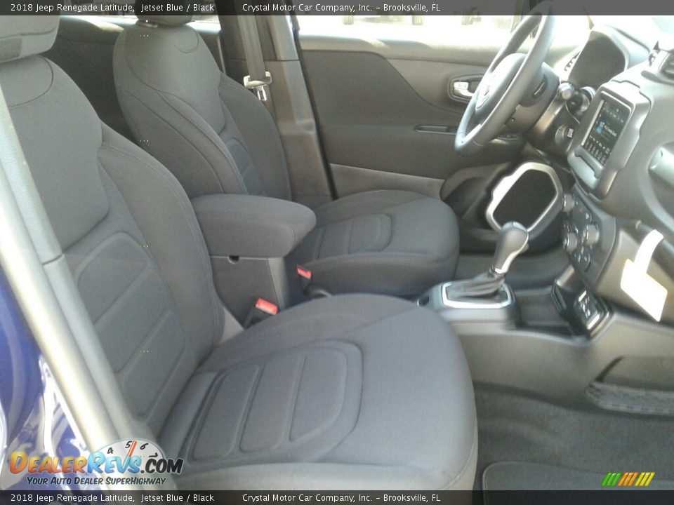2018 Jeep Renegade Latitude Jetset Blue / Black Photo #12