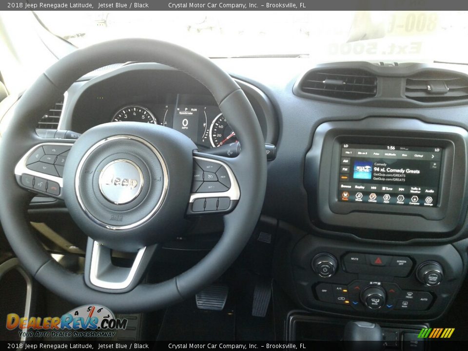 2018 Jeep Renegade Latitude Jetset Blue / Black Photo #13