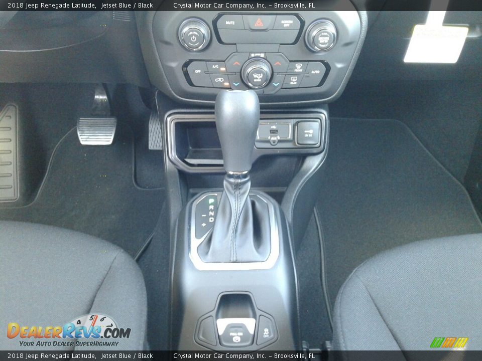 2018 Jeep Renegade Latitude Jetset Blue / Black Photo #16
