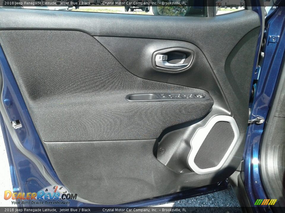 2018 Jeep Renegade Latitude Jetset Blue / Black Photo #17