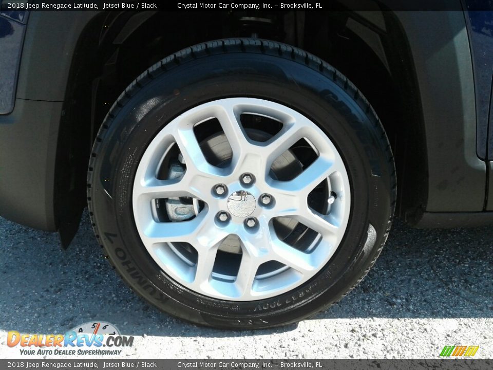2018 Jeep Renegade Latitude Jetset Blue / Black Photo #20
