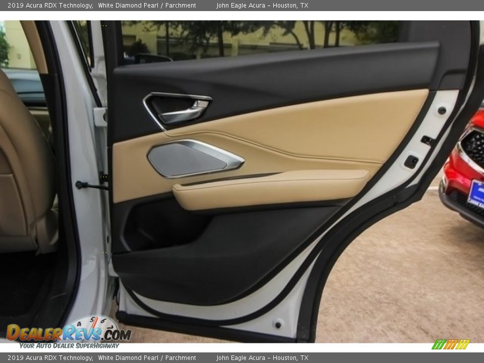 2019 Acura RDX Technology White Diamond Pearl / Parchment Photo #21