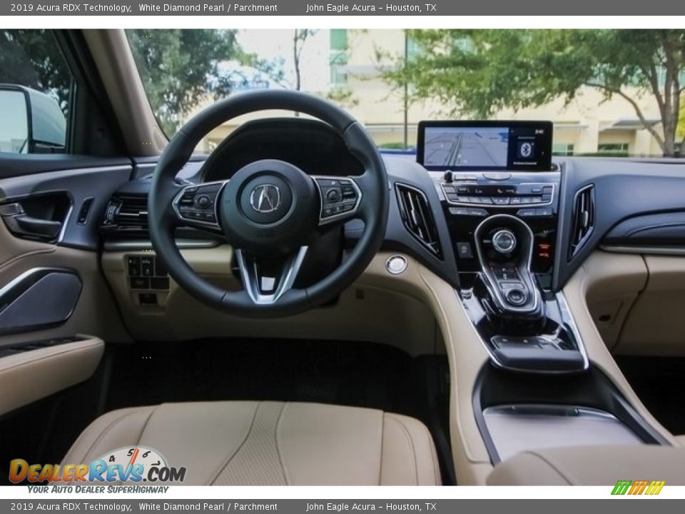 2019 Acura RDX Technology White Diamond Pearl / Parchment Photo #26