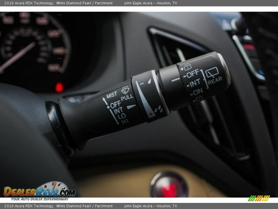 2019 Acura RDX Technology White Diamond Pearl / Parchment Photo #35