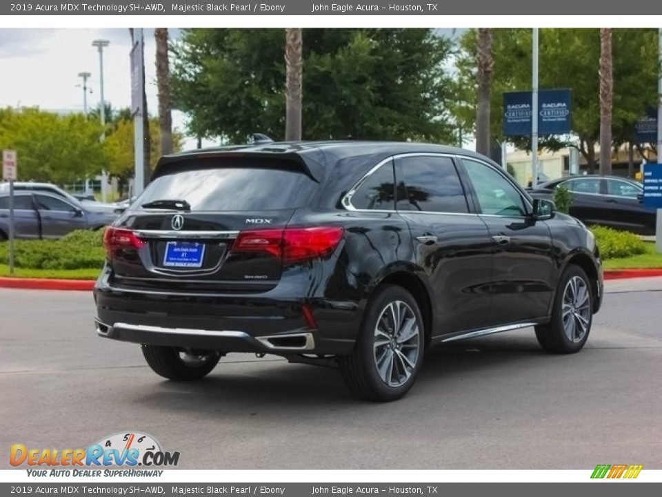 2019 Acura MDX Technology SH-AWD Majestic Black Pearl / Ebony Photo #7