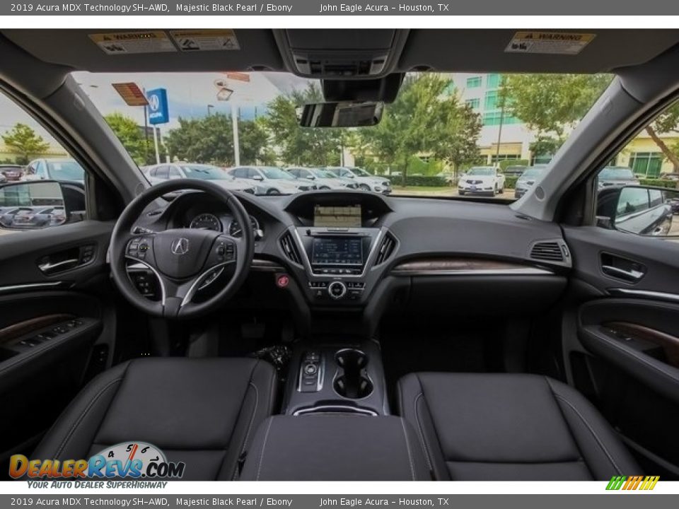 2019 Acura MDX Technology SH-AWD Majestic Black Pearl / Ebony Photo #9