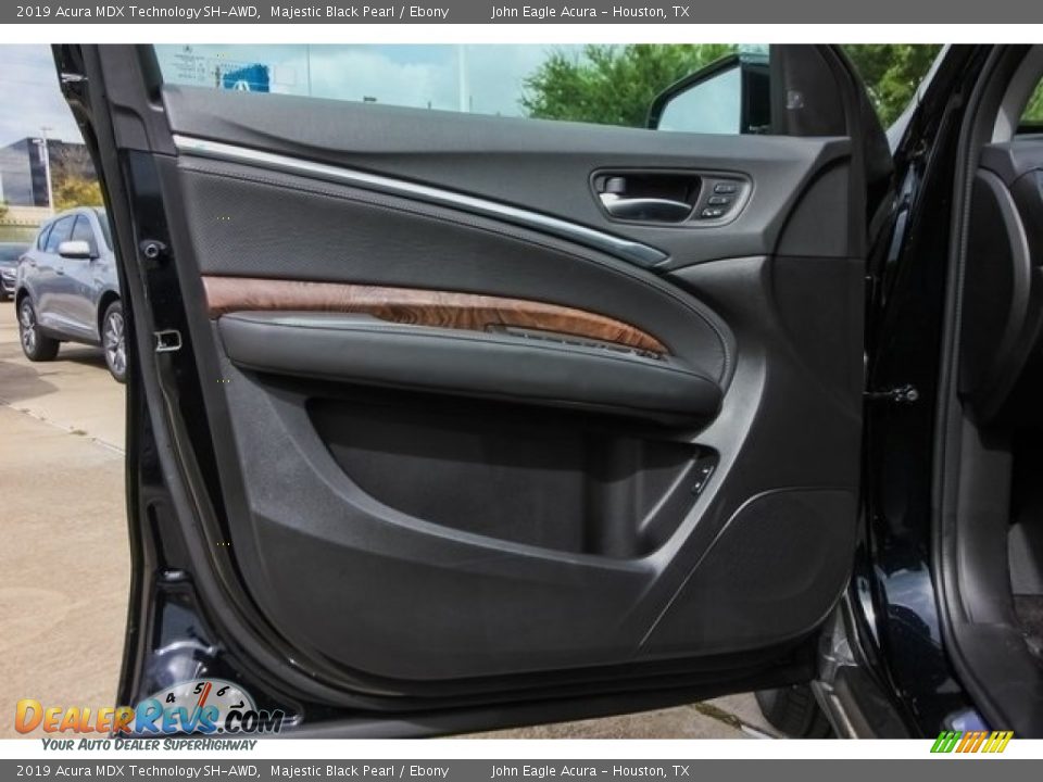 2019 Acura MDX Technology SH-AWD Majestic Black Pearl / Ebony Photo #15