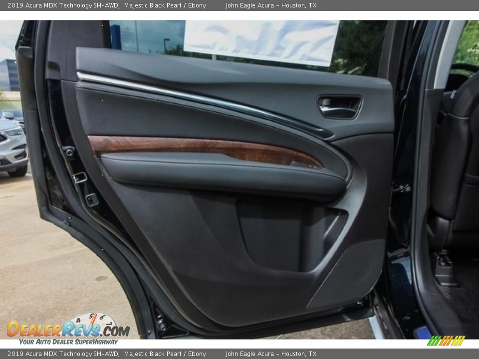 2019 Acura MDX Technology SH-AWD Majestic Black Pearl / Ebony Photo #17