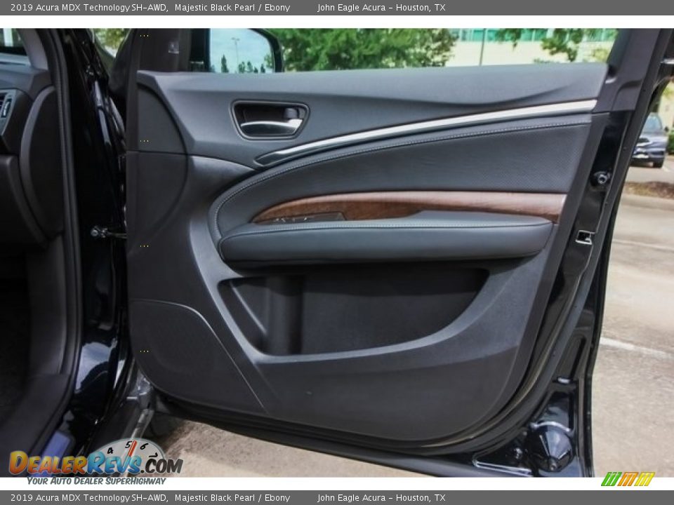 2019 Acura MDX Technology SH-AWD Majestic Black Pearl / Ebony Photo #24