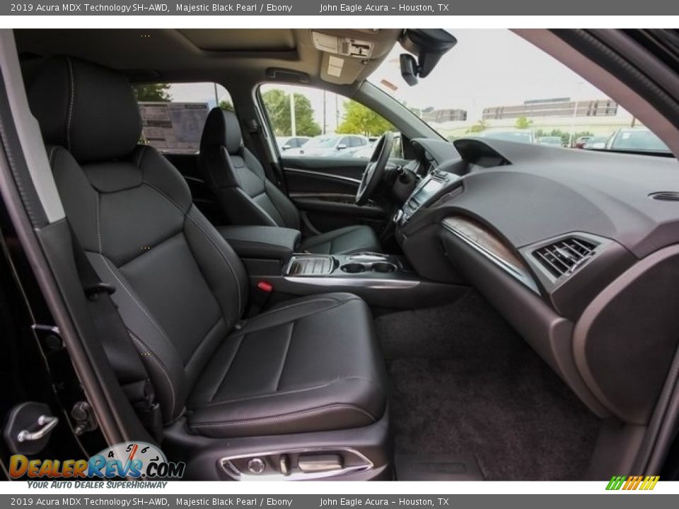 2019 Acura MDX Technology SH-AWD Majestic Black Pearl / Ebony Photo #25