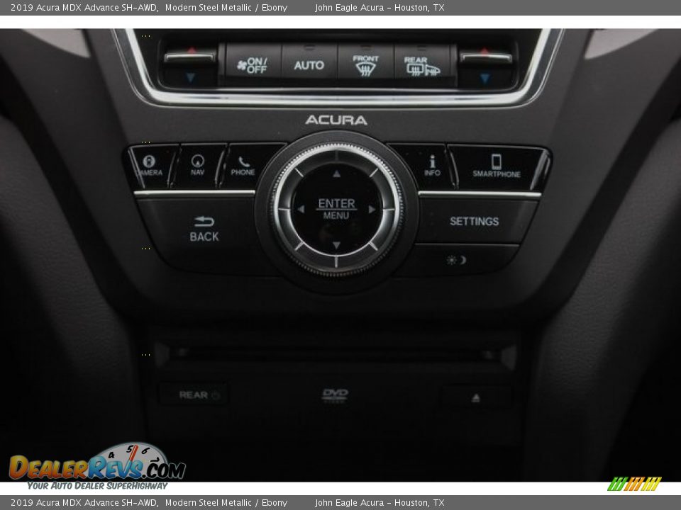 2019 Acura MDX Advance SH-AWD Modern Steel Metallic / Ebony Photo #31