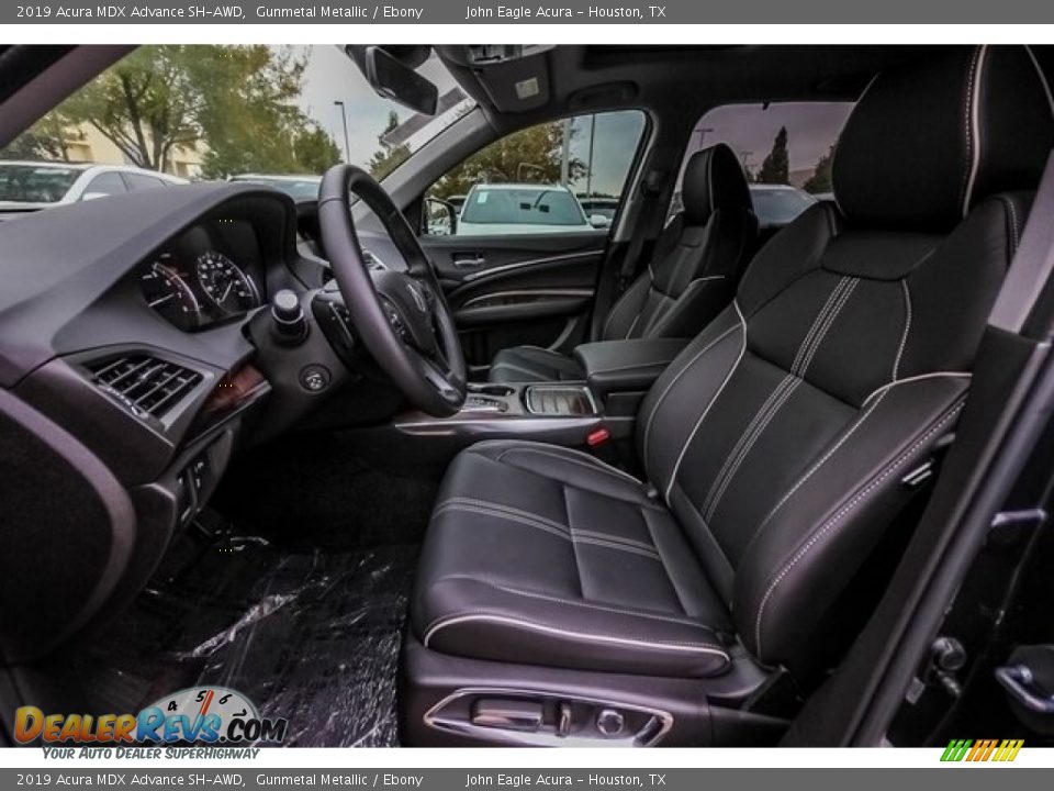 Ebony Interior - 2019 Acura MDX Advance SH-AWD Photo #16