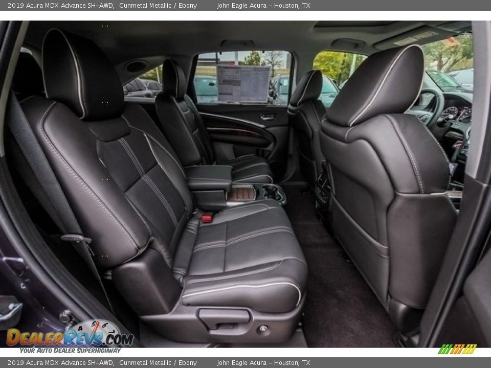 Rear Seat of 2019 Acura MDX Advance SH-AWD Photo #23