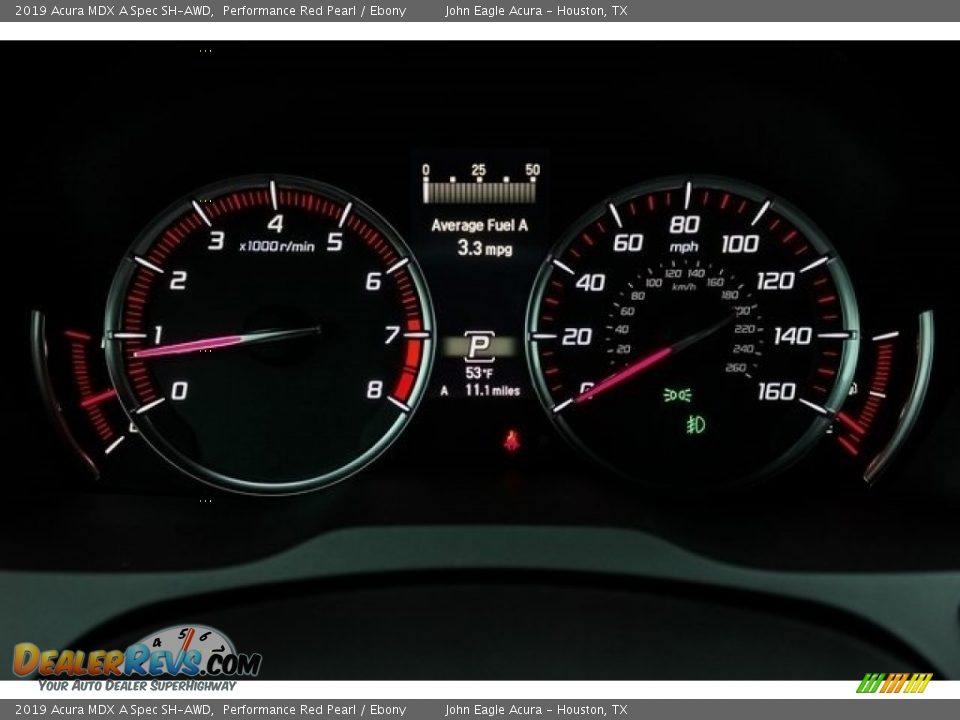 2019 Acura MDX A Spec SH-AWD Performance Red Pearl / Ebony Photo #34