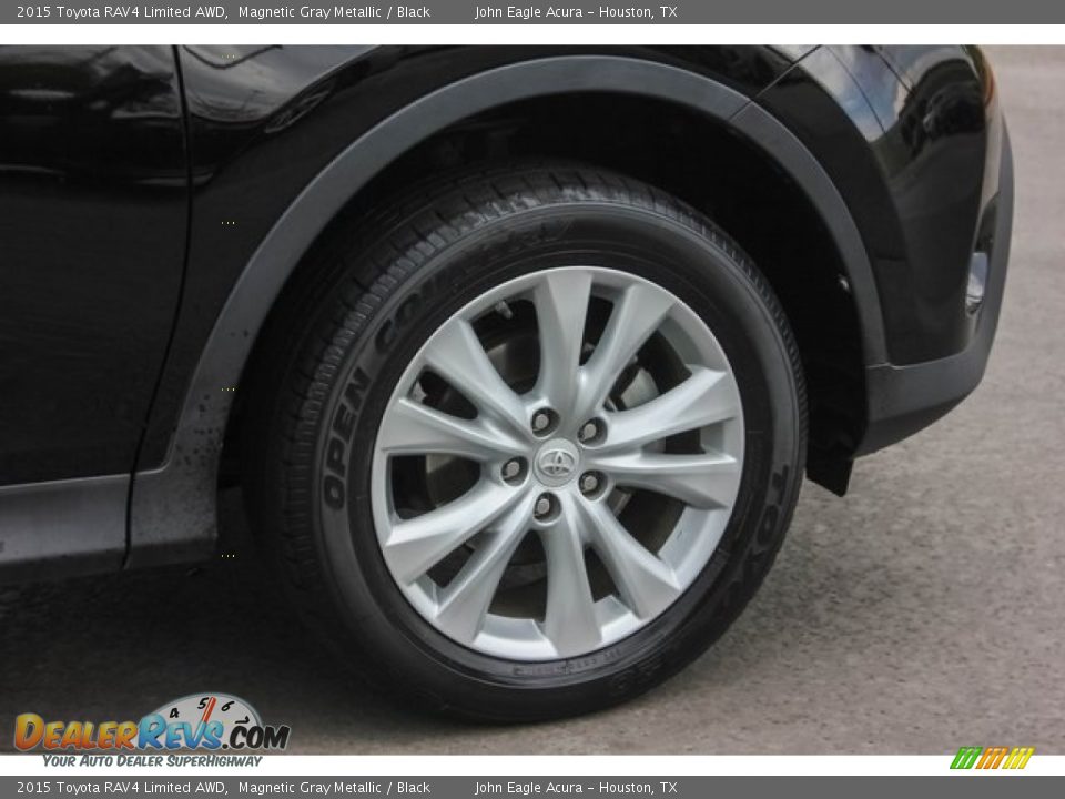 2015 Toyota RAV4 Limited AWD Magnetic Gray Metallic / Black Photo #11