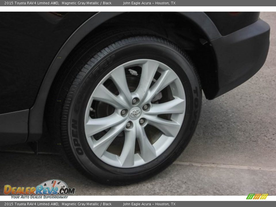 2015 Toyota RAV4 Limited AWD Magnetic Gray Metallic / Black Photo #13