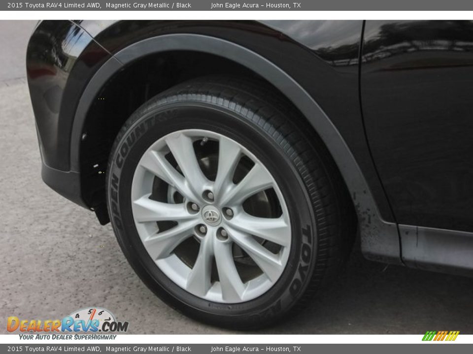 2015 Toyota RAV4 Limited AWD Magnetic Gray Metallic / Black Photo #14