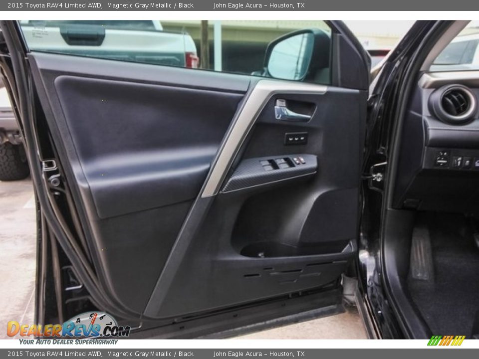 2015 Toyota RAV4 Limited AWD Magnetic Gray Metallic / Black Photo #18