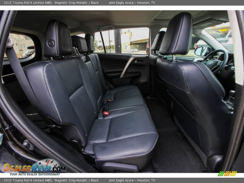 2015 Toyota RAV4 Limited AWD Magnetic Gray Metallic / Black Photo #25