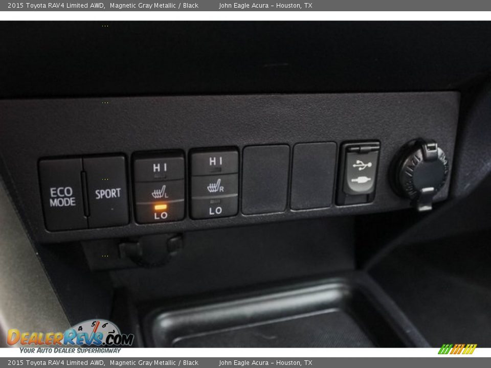 2015 Toyota RAV4 Limited AWD Magnetic Gray Metallic / Black Photo #35