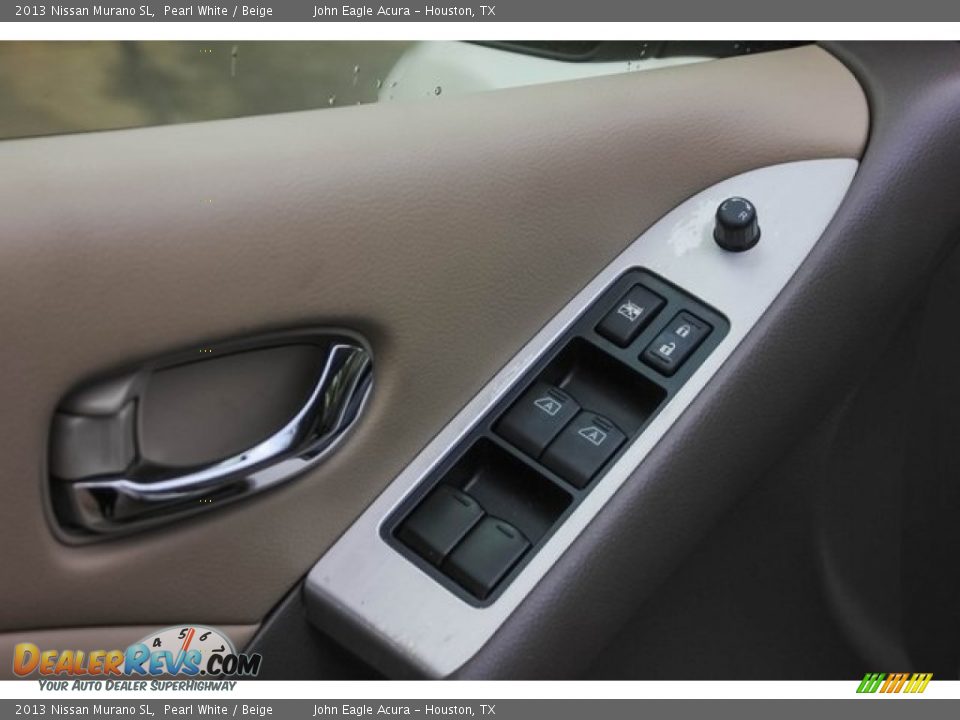 2013 Nissan Murano SL Pearl White / Beige Photo #15
