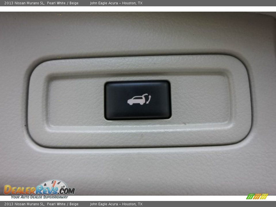 2013 Nissan Murano SL Pearl White / Beige Photo #23