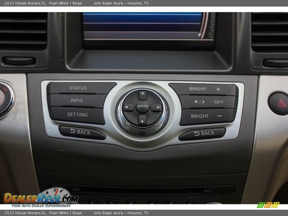 2013 Nissan Murano SL Pearl White / Beige Photo #31