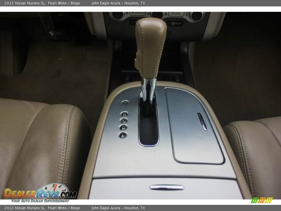 2013 Nissan Murano SL Pearl White / Beige Photo #33