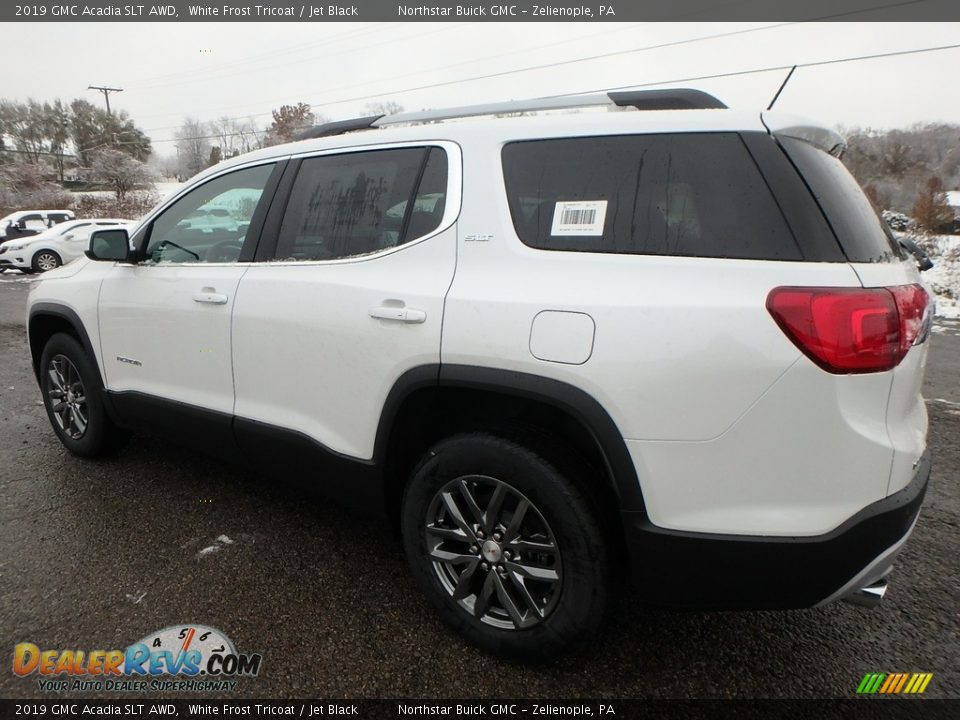 2019 GMC Acadia SLT AWD White Frost Tricoat / Jet Black Photo #8