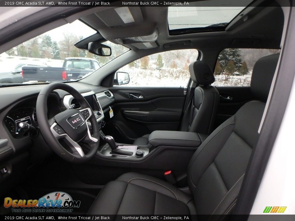 2019 GMC Acadia SLT AWD White Frost Tricoat / Jet Black Photo #11