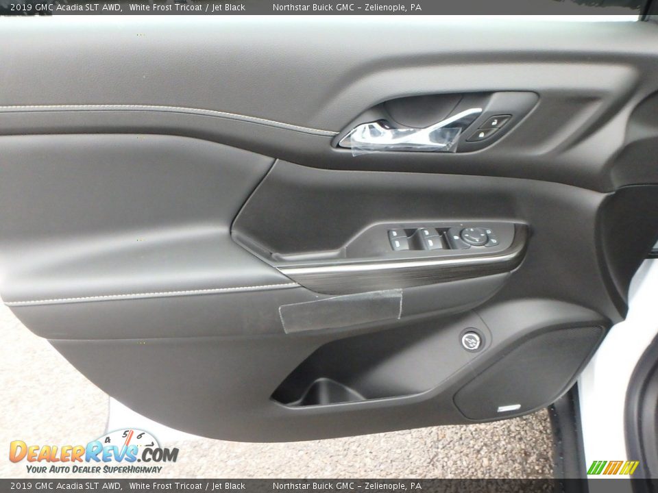 2019 GMC Acadia SLT AWD White Frost Tricoat / Jet Black Photo #14