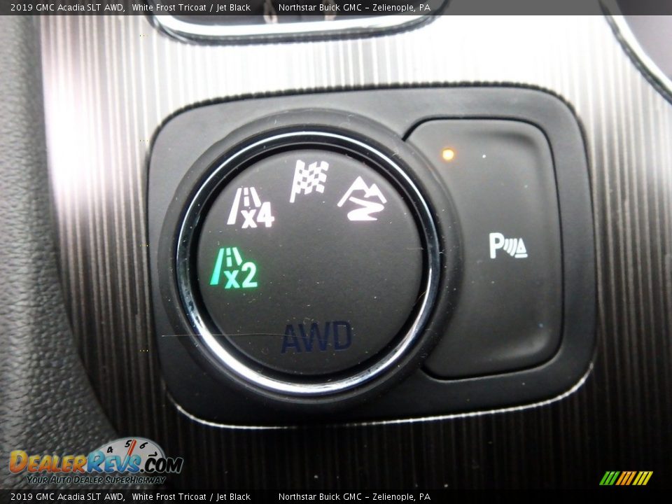 2019 GMC Acadia SLT AWD White Frost Tricoat / Jet Black Photo #18