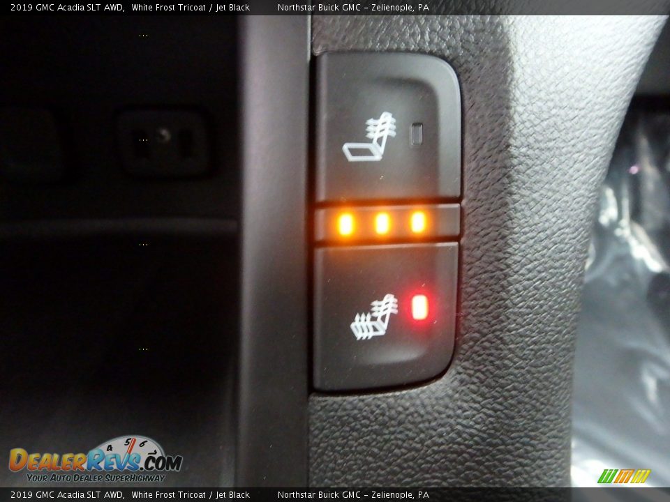 2019 GMC Acadia SLT AWD White Frost Tricoat / Jet Black Photo #19