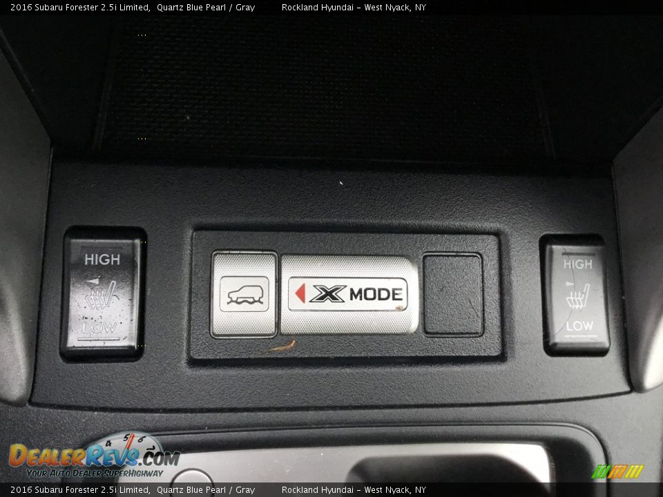 2016 Subaru Forester 2.5i Limited Quartz Blue Pearl / Gray Photo #20