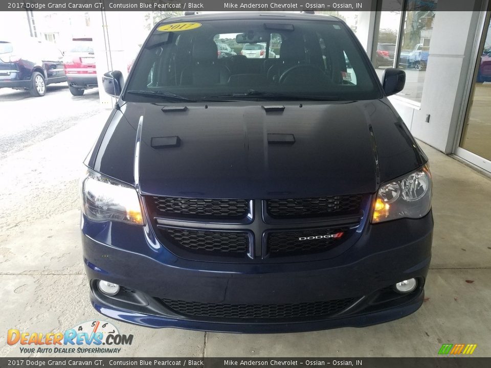 2017 Dodge Grand Caravan GT Contusion Blue Pearlcoat / Black Photo #2