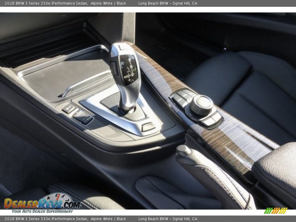 2018 BMW 3 Series 330e iPerformance Sedan Alpine White / Black Photo #7