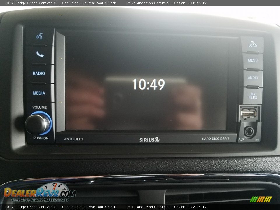 2017 Dodge Grand Caravan GT Contusion Blue Pearlcoat / Black Photo #7