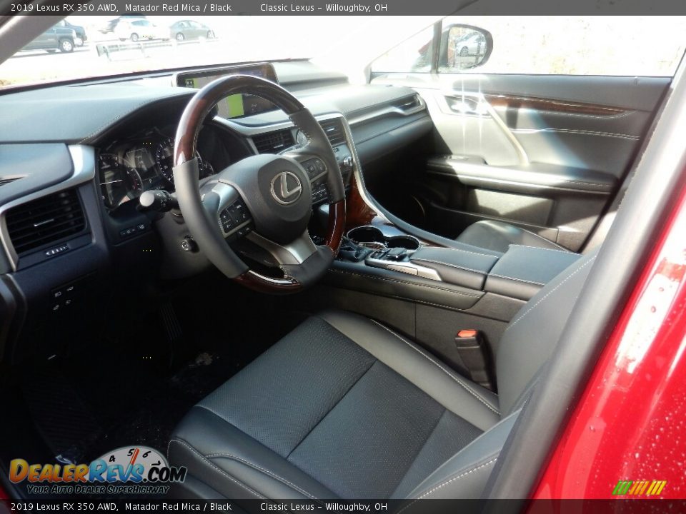 2019 Lexus RX 350 AWD Matador Red Mica / Black Photo #2
