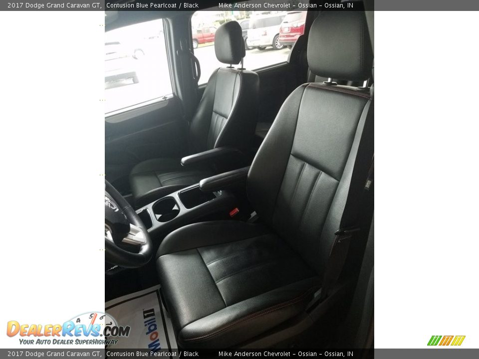 2017 Dodge Grand Caravan GT Contusion Blue Pearlcoat / Black Photo #10