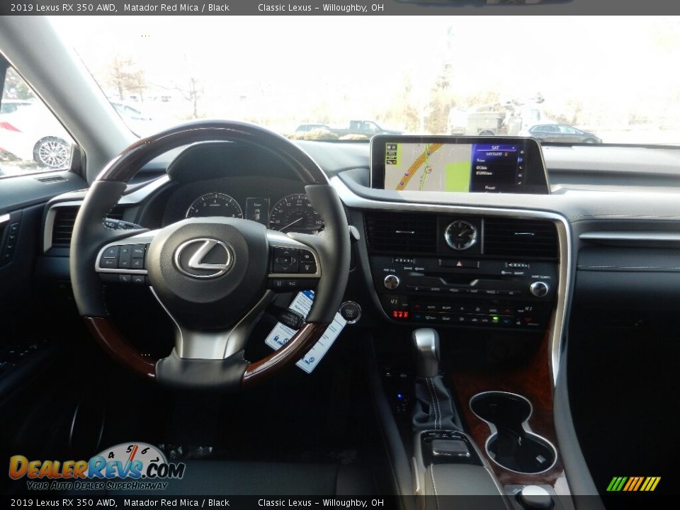 2019 Lexus RX 350 AWD Matador Red Mica / Black Photo #3